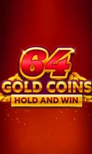 64 Gold Coins Hold and Win